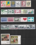 1984 Denmark  Commemoratives SG.770-791 Year set complete U/M (MNH) cat val. £45.00