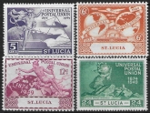1949  St. Lucia.  SG.160-3 Universal Postal Union.  U/M (MNH)