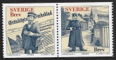 2002 Sweden  SG.2230-1  Centenary of Satirical Newspaper. U/M (MNH)