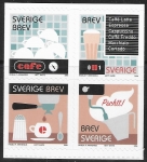 2006 Sweden  SG.2442-5  Coffee drinking.  U/M (MNH)