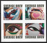 2008  Sweden  SG.2551-4  'Want to see you'.  U/M (MNH)