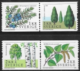 2008  Sweden  SG.2547-50   Trees.  U/M (MNH)