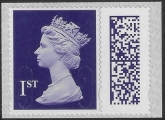 V4505 1st violet 2B MBIL  M22L  SBP T3 (from Business sheet) ISP U/M (MNH)