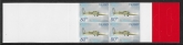 2001 Iceland SB48 'Aircraft' Stamp Booklet (paneSG991a) U/M (MNH)