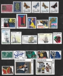 1993 Denmark SG.994 - SG.1017 Commemoratives sets. U/M (MNH) (cat val. £77.00)