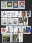 1996 Denmark SG.1063 - SG.1085 Commemoratives sets. U/M (MNH) (cat val. £73.00)