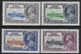 1935 Straits Settlements - SG.256-9 KGV Silver Jubilee set  mounted mint.  Cat. value £14.00