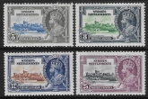 1935 Straits Settlements - SG.256-9 KGV Silver Jubilee set  mounted mint.  Cat. value £14.00
