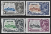 1935 Gold Coast SG113-6  KGV Silver Jubilee set  mounted mint.  Cat. value £24.00