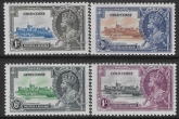 1935 Gold Coast SG113-6  KGV Silver Jubilee set  mounted mint.