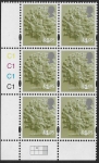 EN 36  £1.05 Oak Tree 2B   cyld. C1x4    Phos C1 Grid R1 C2 Cartor. U/M (MNH)