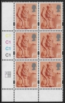 EN 53  1st Lion & Shield 2B   cyld. C1x4    Phos C1 Grid R1 C1 Cartor. U/M (MNH)