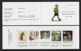1989 Finland Stamp Booklet SB39 Martta Wendelin. pane SG.1328a  U/M (MNH)