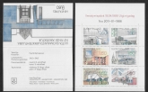 1986 Finland Stamp Booklet SB20  Modern Architecture.  pane 1096a  U/M (MNH)