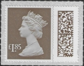 V4600  £1.85 brown  2B MAIL M22L SBP T4  ISP (from sheet) U/M (MNH)