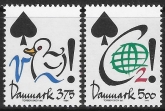 1994 Denmark  SG.1018-9  Save Water & Energy Campaign. set 2 values. U/M (MNH)