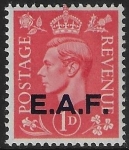 SG. S1  1d pale scarlet  E.A.F. Somalia. mounted mint