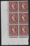 S40 2d crowns wmk. Cyld. 24  no dot perf E/I  U/M (MNH).