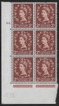 S40 2d crowns wmk. Cyld. 22  dot perf E/I  U/M (MNH).