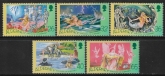 2004  Alderney  A.248-52  Birth Centenary of Hans Christian Anderson. U/M (MNH)