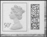 V4750  50p grey  2B MAIL M22L SBP T3  ISP Ex DY43 (Unsung Heroes)U/M (MNH)