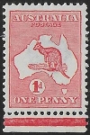 1913  Australia  SG.2d  1d red Die II   mounted mint.