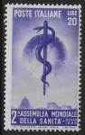 1949 Italy - SG.733 . 20L violet.  World Health Congress U/M (MNH).