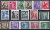 1938 Italy - SG.534-49  Proclamation of Italian Empire. set 16 values.  U/M (MNH).