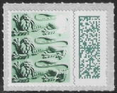 EN66   2nd  Lions (Bar Code/Data Matrix)  Litho ISP/Cartor. U/M (MNH)