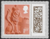 EN67  1st sheild (Bar Code/Data Matrix)  Litho ISP/Cartor. U/M (MNH)