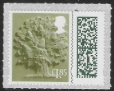 EN68   £1.85 Oak Tree (Bar Code/Data Matrix)  Litho ISP/Cartor. U/M (MNH)
