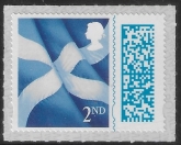 S 181  2nd Flag  (Bar Code/Data Matrix)  Litho ISP/Cartor. U/M (MNH)