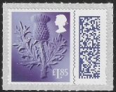 S 183   £1.85 Thistle  (Bar Code/Data Matrix)  Litho ISP/Cartor. U/M (MNH)