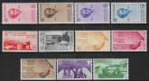 1935 Italy.  SG.462-72  Vincenzo Bellini. set 11 values M/M