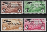 1934 Tripolitania.  SG.179-82 . Rome - Buernos Aires Flight  U/M (MNH)