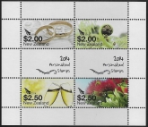 2014 New Zealand  MS.3566 2 x $2.00 & 2x $2.50  Personalised Stamps. U/M (MNH)