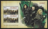 2014  New Zealand  MS.3622 The Hobbit Personalised Stamps.   U/M (MNH)