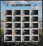 2007  New Zealand  MS.2962a 'Classic Kiwi' sheetlet. U/M (MNH)