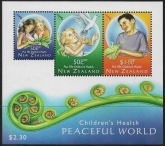 2007  New Zealand  MS.2991 Childrens Health. mini sheet U/M (MNH)