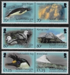 2022 South Georgia SG.808-13 Island series Pt.2  Set 6 values U/M (MNH)