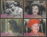 2002 Ascension. SG.839-42  Golden Jubilee. set 4 values Vfu.