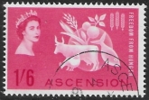 1963 Ascension SG84  Freedom from Hunger VFU
