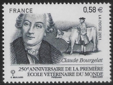 2011 France SG.4967 250th Anniv. of First Veterinary School. U/M (MNH)