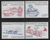2001 Greenland SG.390-3 Vikings 3rd series U/M (MNH)