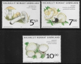 2006 Greenland SG.501-3 Fungi  U/M (MNH)
