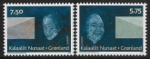2008 Greenland SG.545-6  Europa 'Letter Writing' U/M (MNH)