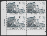 UK3 (SG.1412) £2  cylinder Block of 4 cylinder 2R Harrison  U/M (MNH)