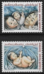 2010  Greenland SG.590-1 Christmas.  U/M (MNH)