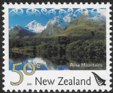 2003-9 New Zealand - SG.2601 50c Ailsa Mountains. U/M (MNH)