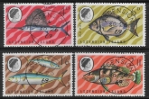 1968 Ascension SG117-20 Fish (2nd  Series) Set of 4 values VFU
